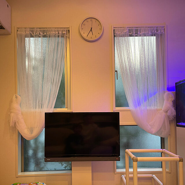 sakのニトリ-【デコホーム商品】電波 掛け置き兼用時計(26RS WW FR886) の家具・インテリア写真