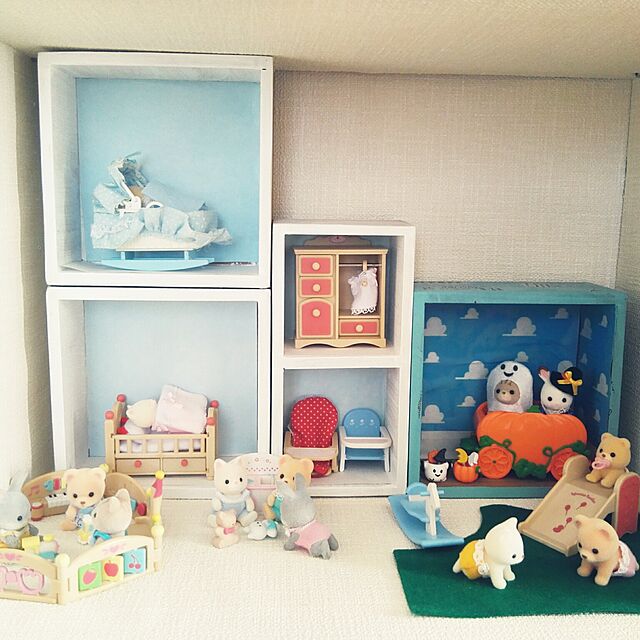 ayatanpe2のエポック社-シルバニアファミリー 人形 シマネコの赤ちゃん ニ-50の家具・インテリア写真