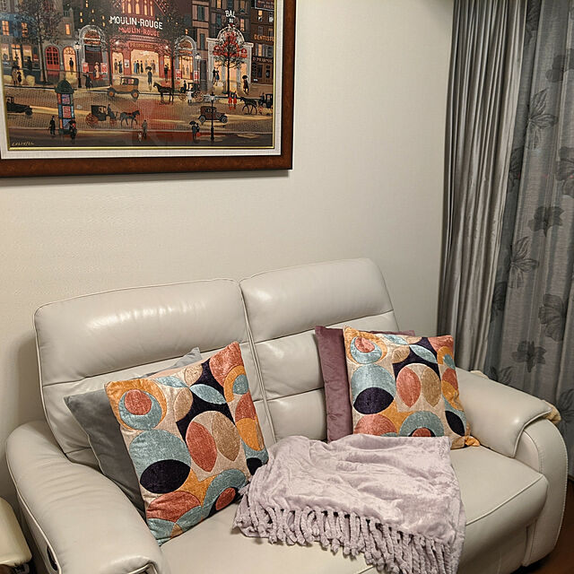 okapinの-ブランケット ゴーディス スロー（ひざ掛け） 1700×1300 ピンクの家具・インテリア写真