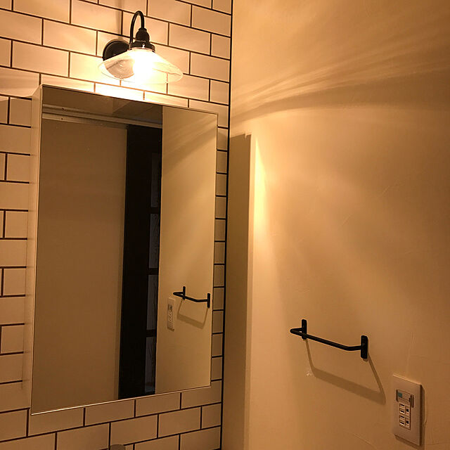 miwaの-タオル掛け アイアン シンプル  トイレ 黒 日本製　　　アイアンタオル掛け 3Sの家具・インテリア写真