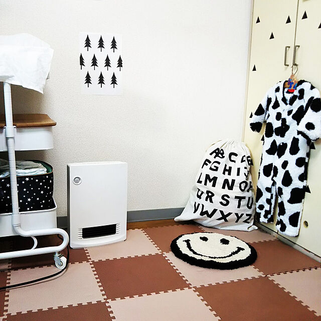 Yurieの-巾着アルファベットをぶら下げ旅行寝室赤ちゃんのおもちゃストレージキャンバスバッグの家具・インテリア写真