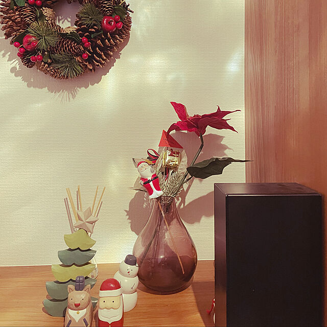 yukayuzuboaのティーラボ-polepole Chiristmas（ぽれぽれ、ポレポレ）クリスマス/ちびサンタ　赤の家具・インテリア写真