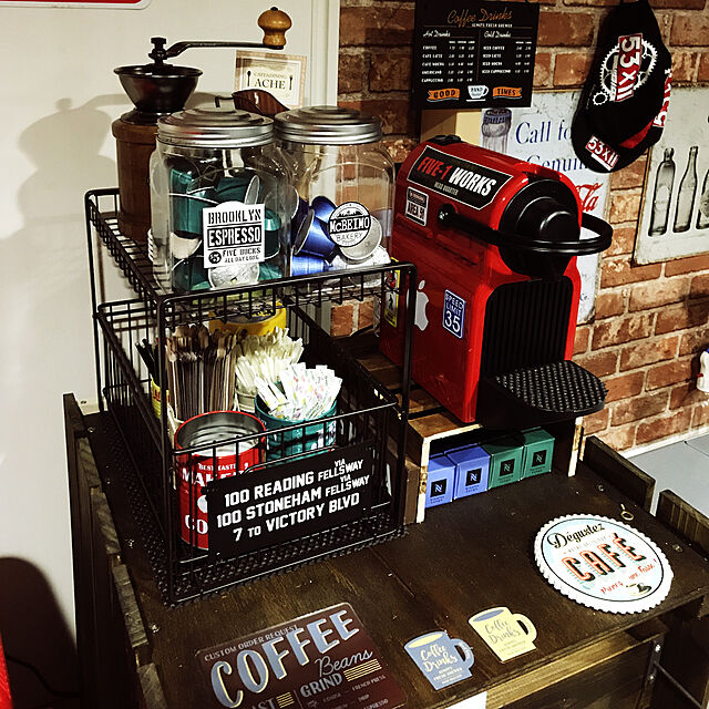 beamgrayのNespresso (ネスプレッソ)-【カプセル購入用オンラインクーポンがもらえるキャンペーン中　送料無料】ネスプレッソ コーヒーメーカー イニッシア ルビーレッド C40REの家具・インテリア写真
