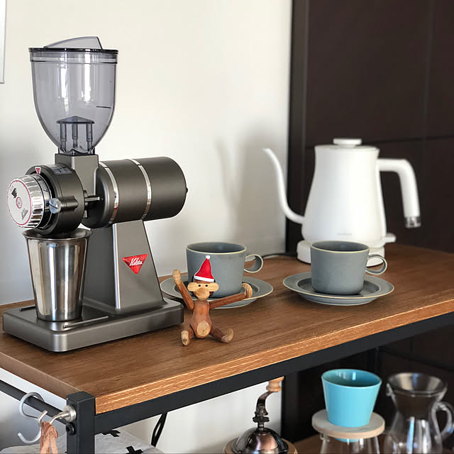 コーヒーミル ナイスカットG ネイビー 限定色 Kalita カリタ 電動ミル イルカナ 送料無料 - 通販 | 家具とインテリアの通販【RoomClipショッピング】