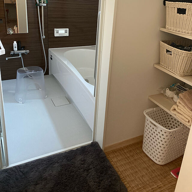 Asamiのニトリ-高密度仕様でたっぷり吸水 バスマット(レッジーナ DGY 50x80) の家具・インテリア写真
