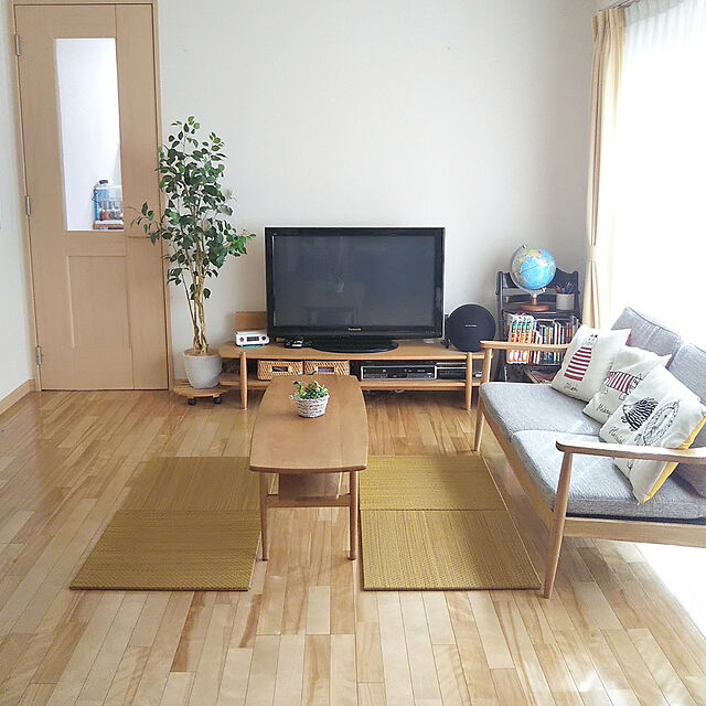 mayumi.sのイケヒコ・コーポレーション-置き畳　ルル　60×60cm　4枚セット　【イケヒコ】の家具・インテリア写真