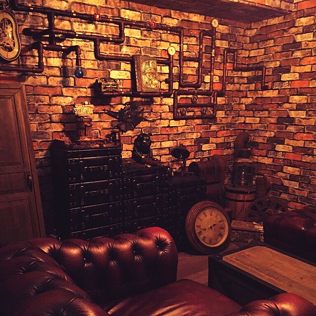 steampunkerの東谷-チェスト4D W41×D31×H75.5 ダークブラウンの家具・インテリア写真