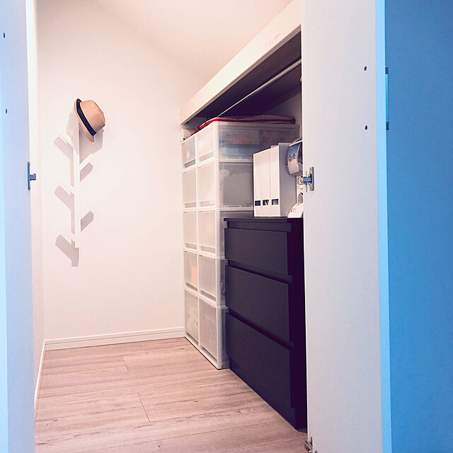 Jane-Alphonsineのイケア-【IKEA -イケア-】TJUSIG -シューシグ- 壁掛用フック ホワイト 78 cm (002.905.99)の家具・インテリア写真