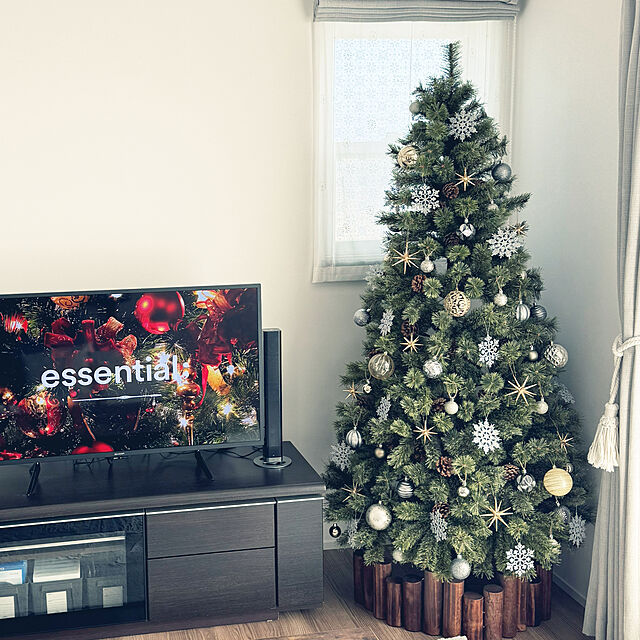 RiLiの-クリスマスツリー オーナメント ボール 5.5cm 12個セット 6種×2個 レッド ゴールド クリスマスツリー 飾り 北欧 北欧風 オーナメント クリスマス ボール オーナメント セット おしゃれ シンプル かわいい クラシックの家具・インテリア写真