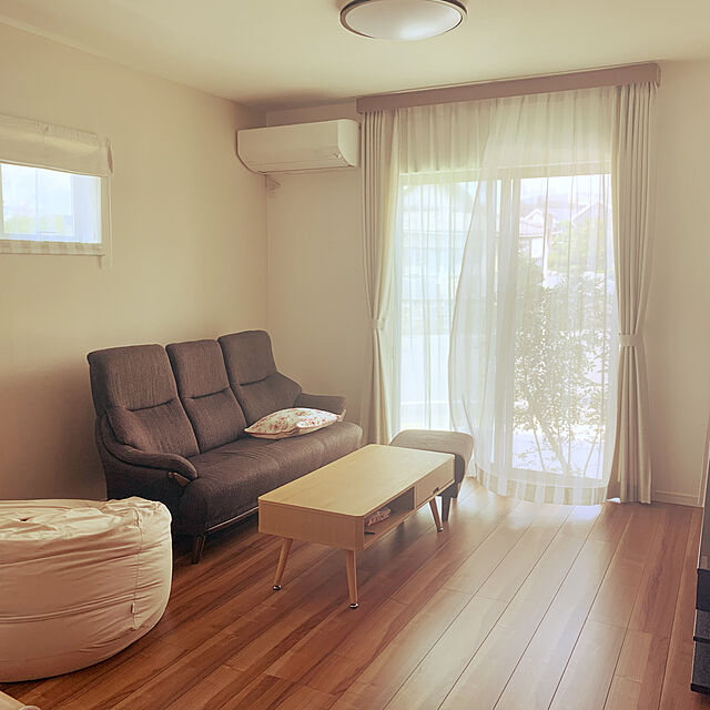 sayaka77aaaのニトリ-センターテーブル(ホープN LBR) の家具・インテリア写真
