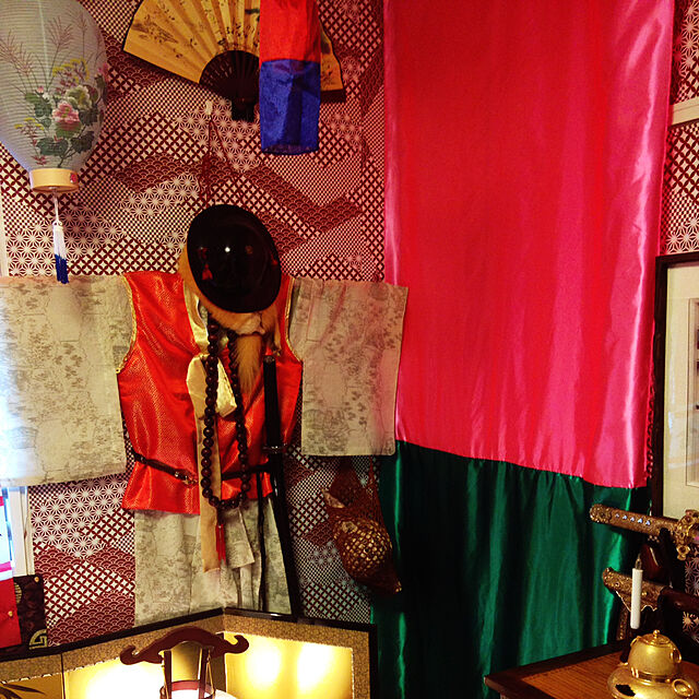 takakuzenの-韓国伝統提燈(チョンサチョロン)の壁飾りミニ(2個セット)■cyouchin-2-s【ギフト】【お土産】【婚礼用品】の家具・インテリア写真