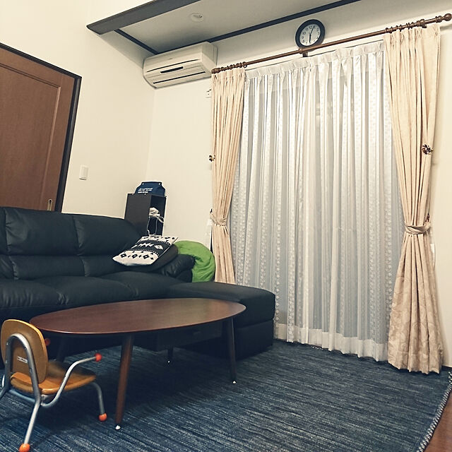 Masumiのニトリ-センターテーブル(サリー120MBR)  【玄関先迄納品】 【1年保証】の家具・インテリア写真