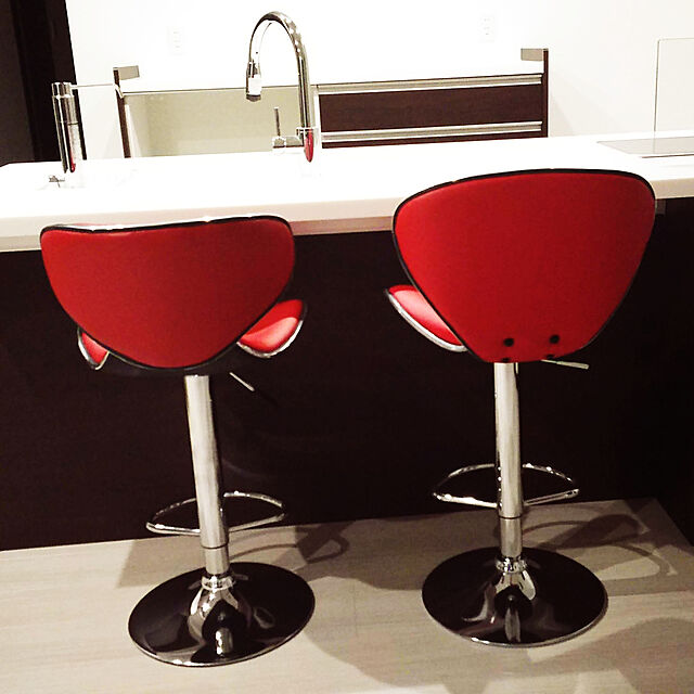 bunのニトリ-カウンターチェア(マーユH-1290 RED) の家具・インテリア写真