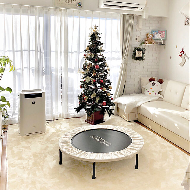 ..A-chan..の-クリスマスツリー 180cm 木製ポット スリム スリムツリー ツリーの木 ポットツリー 北欧 おしゃれ ウッドベースの家具・インテリア写真