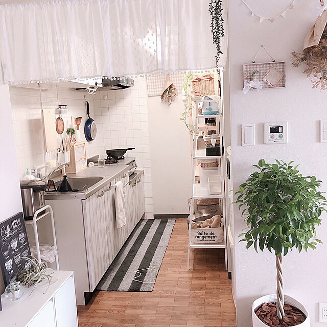 tina_sa_0の-うちねこ キッチンマット 洗えるキッチンマット 約45cm×180cm 全3色の家具・インテリア写真