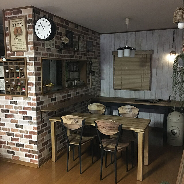 minakoのニトリ-木製ブラインド(ヴェントNA 88X138) の家具・インテリア写真