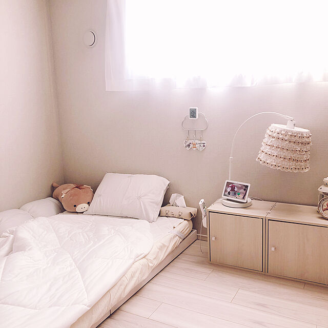 amecoのニトリ-シングル脚付きヘッドレスすのこベッドセット(SRN NA/R03) の家具・インテリア写真