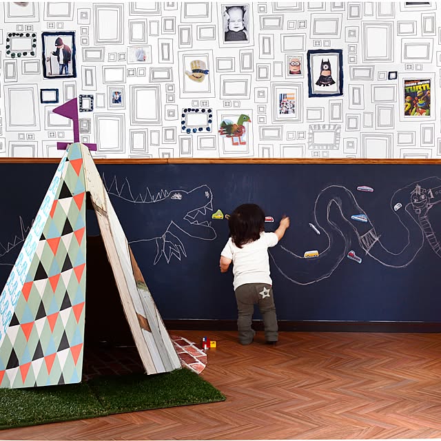 kabegamiyahonpoの-黒板塗料 水性ペンキ イマジン チョークボードペイント 500ml 全20色　壁紙屋本舗の家具・インテリア写真
