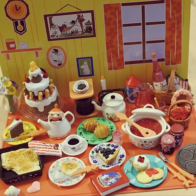 rikkoの-ムーミン Moomin Homestyle Dishes 楽しい食卓 1BOX（8個入り）（再販） リーメントの家具・インテリア写真
