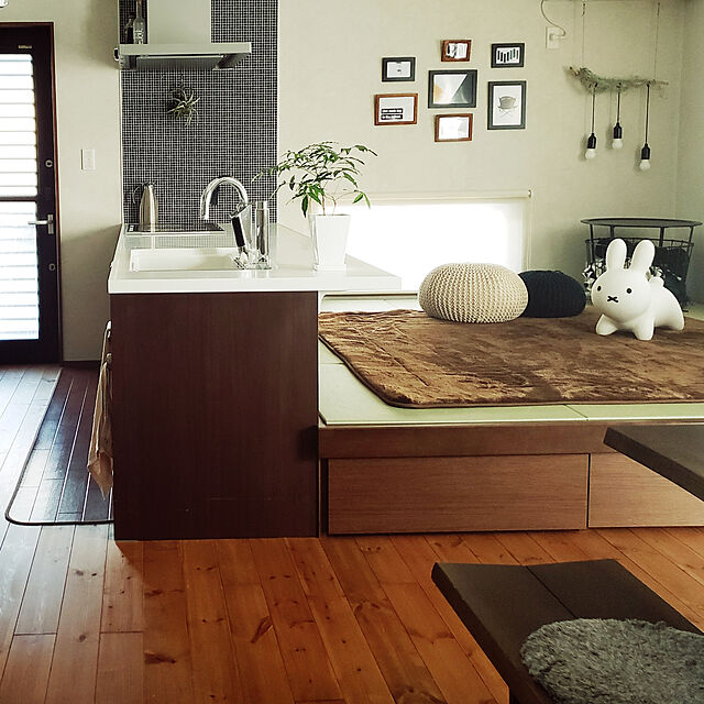Misakiの-【まとめ買いでさらにお得】シンプルデザインの拭けるキッチンマット[日本製]の家具・インテリア写真