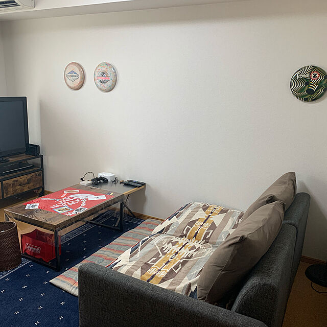 nicoのニトリ-アームレス（フェルザ2 DGY) の家具・インテリア写真