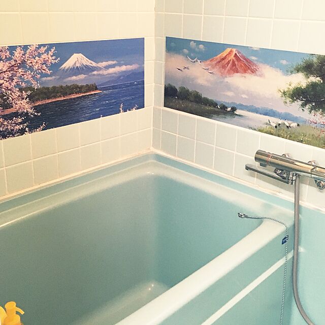 Kerokoの-銭湯絵師のお風呂ポスター2点組の家具・インテリア写真