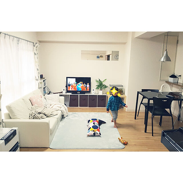 guricoのイケア-(IKEA)ANTILOP ハイチェア 安全ベルト付き, ホワイト, シルバーカラーの家具・インテリア写真