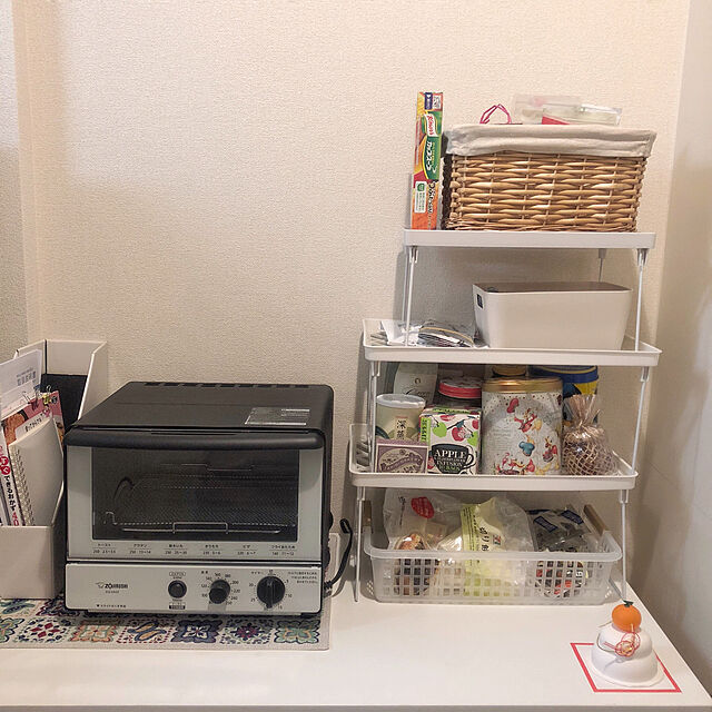 yuzusakuraの象印マホービン-象印 EQ-SA22-BW オーブントースター 「こんがり倶楽部」 1000W モノトーンの家具・インテリア写真