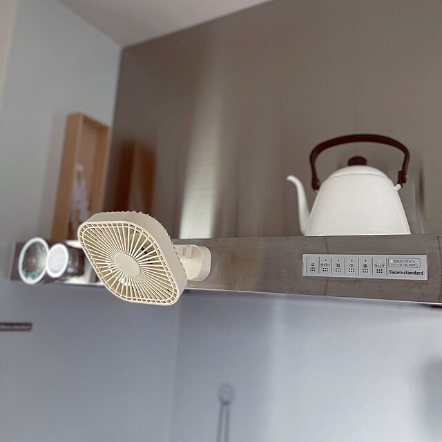orange-toastのスリーアップ-充電式コードレスファン アイボリー(1台)【スリーアップ】[扇風機]の家具・インテリア写真