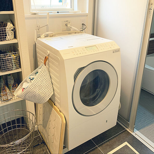 ykykの-パナソニック｜Panasonic ドラム式洗濯乾燥機 LXシリーズ マットホワイト NA-LX127AR-W [洗濯12.0kg /乾燥6.0kg /ヒートポンプ乾燥 /右開き]の家具・インテリア写真