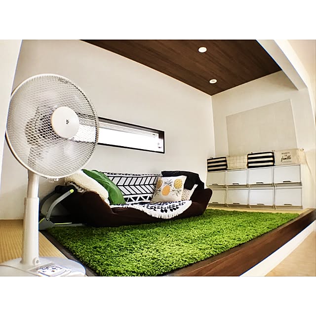 MRHTのニトリ-クッションカバー(SUN パイナップル16)  【送料有料・玄関先迄納品】の家具・インテリア写真