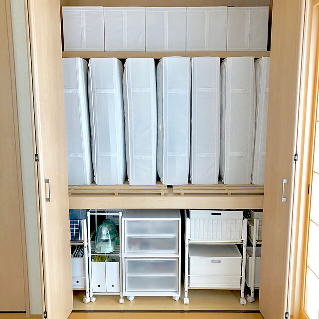 miyuのイケア-【IKEA -イケア-】ikea ボックス SKUBB - スクッブ - ボックス 3ピースセット ホワイト 31×34×33 cm (101.863.90)の家具・インテリア写真