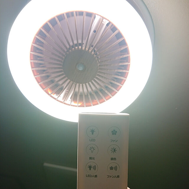 rikalynのTHREEUP-人感センサー付 LEDサーキュレーションの家具・インテリア写真