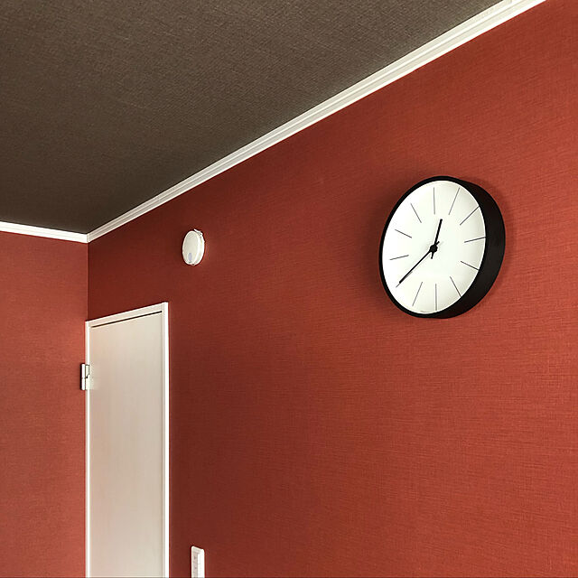 Denchanの-掛け時計 電波時計 時計台の時計 ライン Line KK13-16 C レムノス Lemnos ウォールクロックの家具・インテリア写真