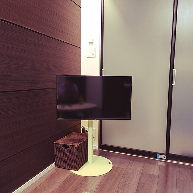 SHINnのニトリ-バスケット単品(ライラB DBR) の家具・インテリア写真