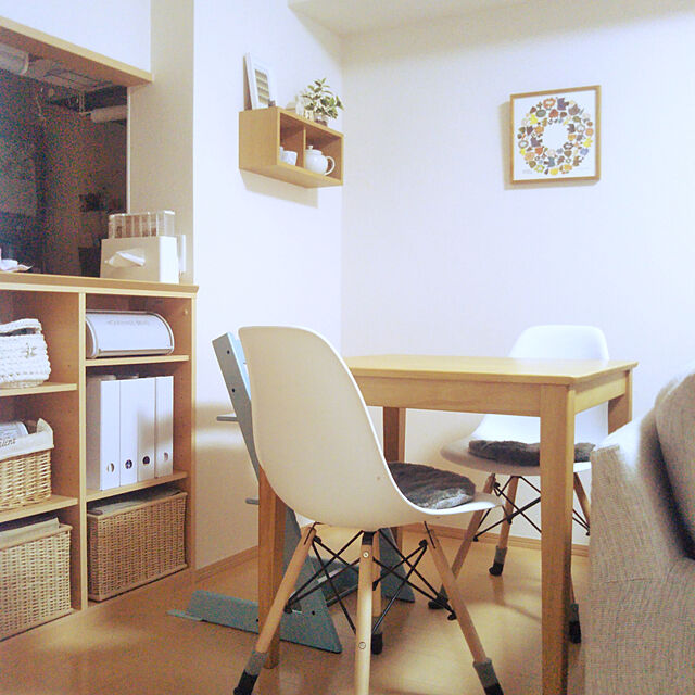 Sakuraの無印良品-重なるブリ材角型バスケット・大の家具・インテリア写真