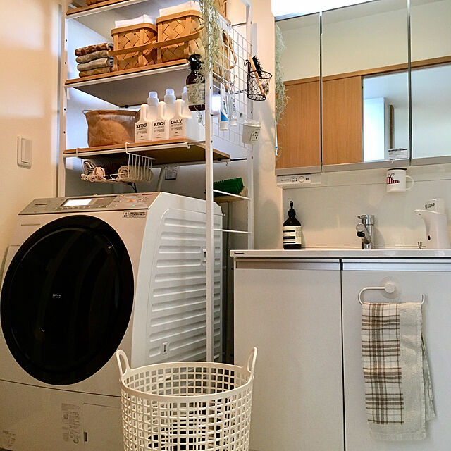 nakkoの無印良品-アルミループタオルハンガー・吸盤タイプの家具・インテリア写真