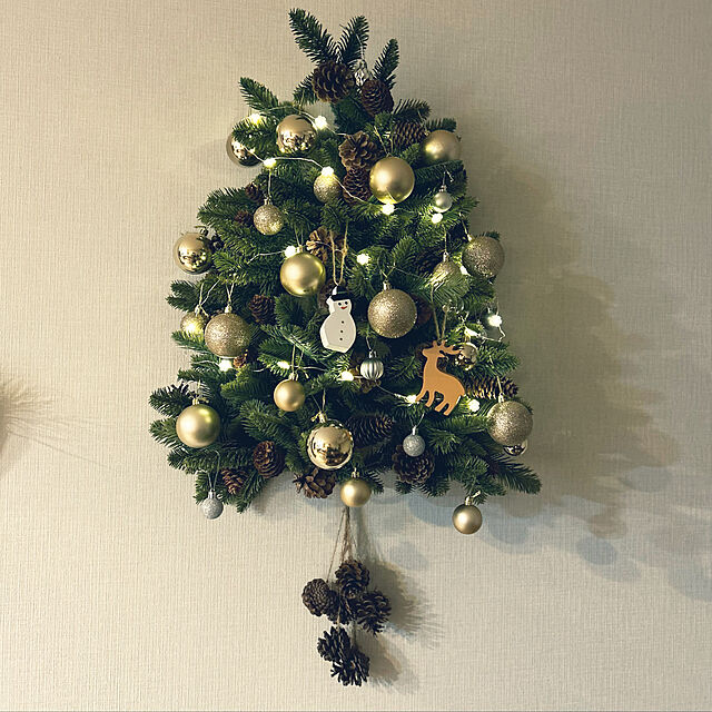 naco_lifeのGROOVY OUTSTYLE-クリスマスツリー 壁掛け ハンギングツリー ウォールツリー 椚 北欧  おしゃれ ブランシェ ナチュラル ヌードツリーの家具・インテリア写真