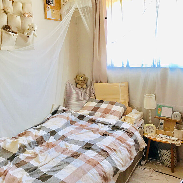 rikomiのニトリ-掛け布団カバー シングル(スバルト2BR S) の家具・インテリア写真