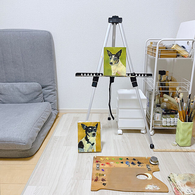 asuのニトリ-木目調フロアラグ(モクメ2 NA 100X140)  『玄関先迄納品』 『1年保証』の家具・インテリア写真