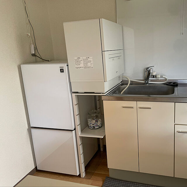 aikiのパナソニック-【無料長期保証】パナソニック NP-TA4-W 食器洗い乾燥機 ホワイト NPTA4の家具・インテリア写真