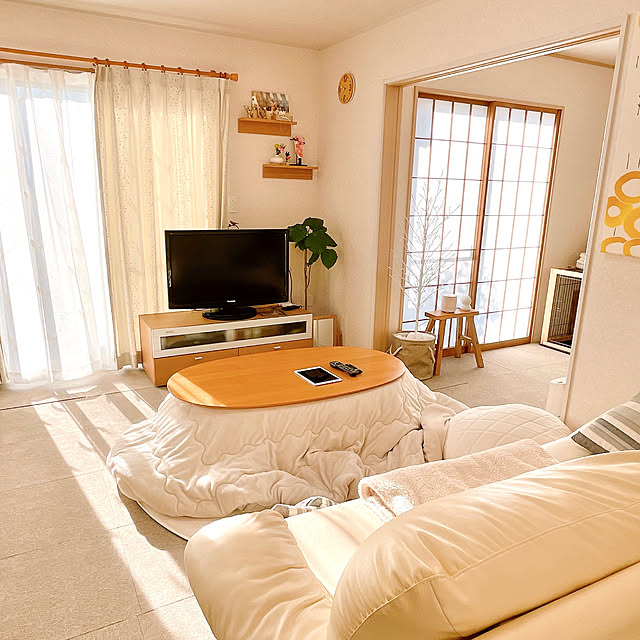 rinoの無印良品-無印良品 壁に付けられる家具 棚 オーク材 幅44×奥行12×高さ10cm 44504994の家具・インテリア写真