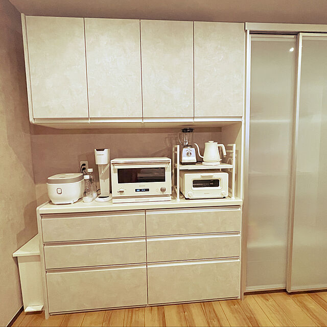 akiiの-キッチン収納 リクシル シエラ スライディングストッカーサイズ 高さ2150mm 奥行450mm 幅900mmの家具・インテリア写真