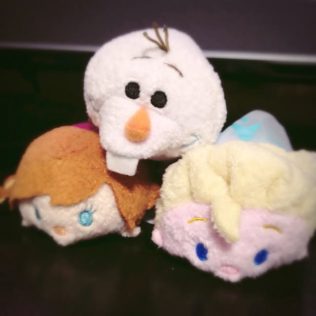 maaayの-【 ディズニー 公式 】   ミニ （ S ）　TSUM TSUM　アナ   アナと雪の女王 / FROZEN （ Disney ぬいぐるみ ツムツム グッズ LINE ） 正規品の家具・インテリア写真