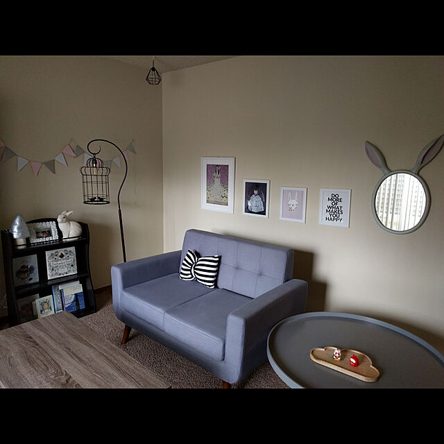blinkie_003のイケア-ＩＫＥＡ/イケア　VINTER 2017　サイドプレート18 cm　三つ編み模様/ライトグレーの家具・インテリア写真