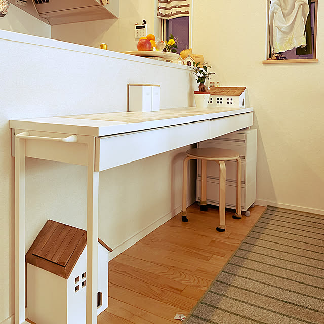keito814のイケア-IKEA/イケア BESTA BURS デスク, ハイグロス ホワイトの家具・インテリア写真