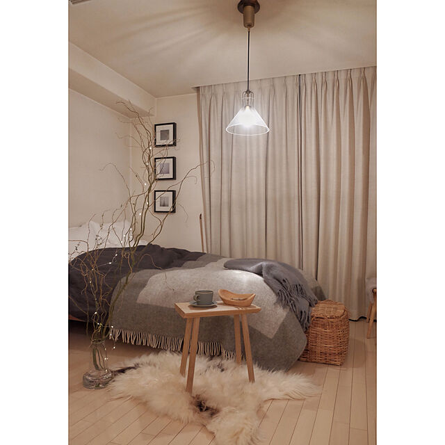 nnnnnnnのインターフォルム-インターフォルム ペンダントライト LT-1609TR オリテ トライアングル LED電球付 ゴールド ブラック 北欧の家具・インテリア写真