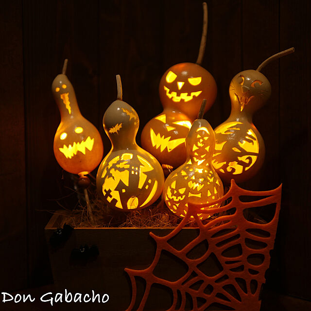 don-gabachoの-ひょうたんランプ&starf;ハロウィンパーティーの家具・インテリア写真