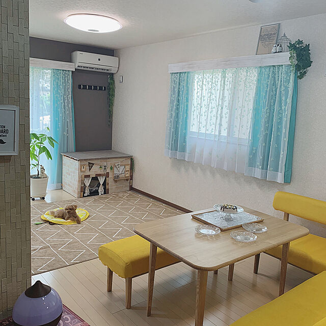 Samのニトリ-犬・猫用ペットベッド(Nクール o-i レモン) の家具・インテリア写真
