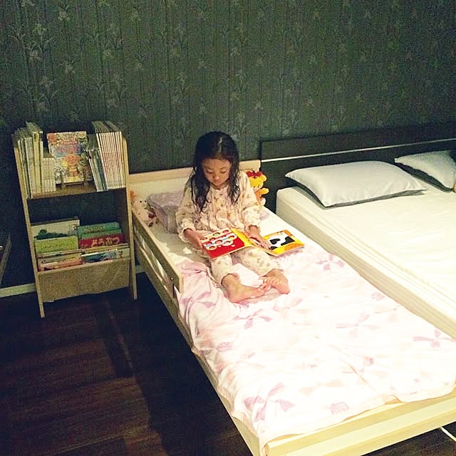 引取限定☆イケア 子供用ベッド SNIGLAR スニーグラル マットレスつき